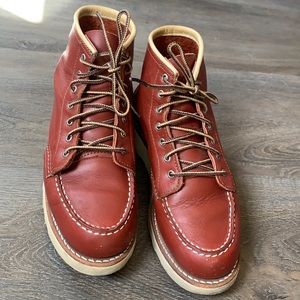 Red wing boots
